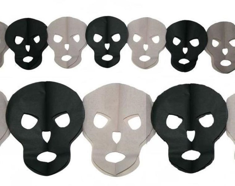 Girlanda, czaszki, 3 m