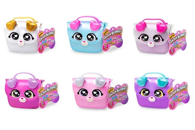 Glam Buddies, torebka w kształcie pieska z akcesoriami, 1 szt.