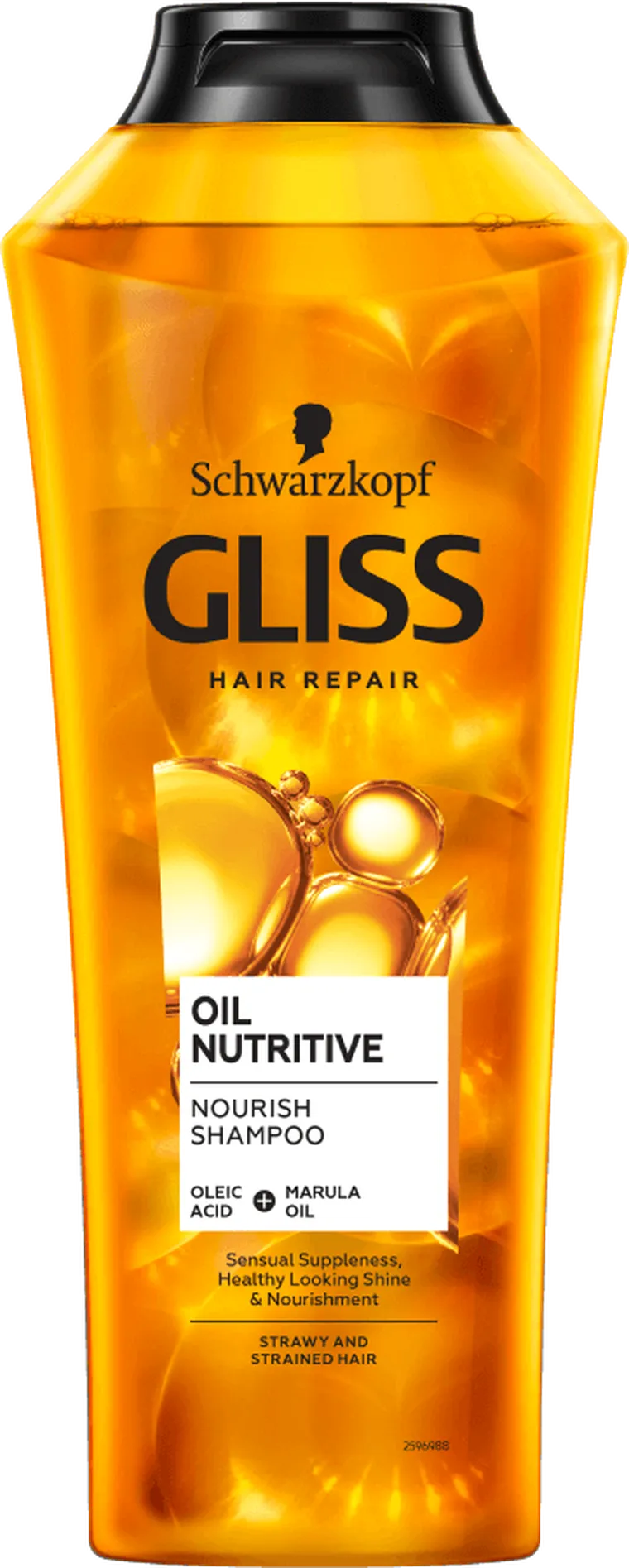 Gliss Kur, Oli Nutritive, szampon do włosów suchych i zniszczonych, 400 ml