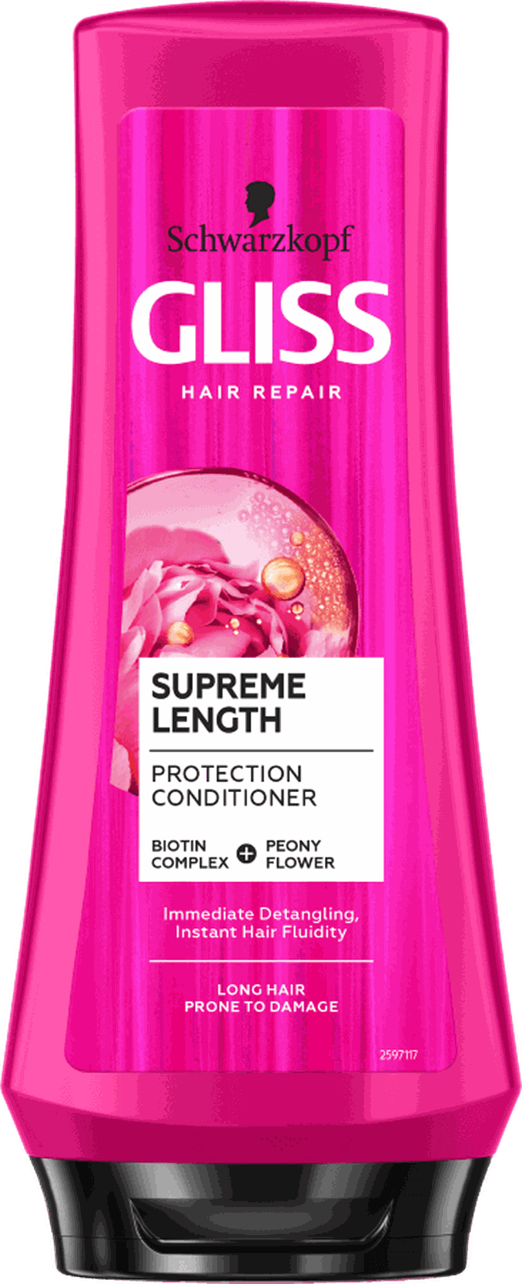 Gliss Kur, Supreme Length, odżywka do włosów ułatwiająca rozczesywanie, 200 ml