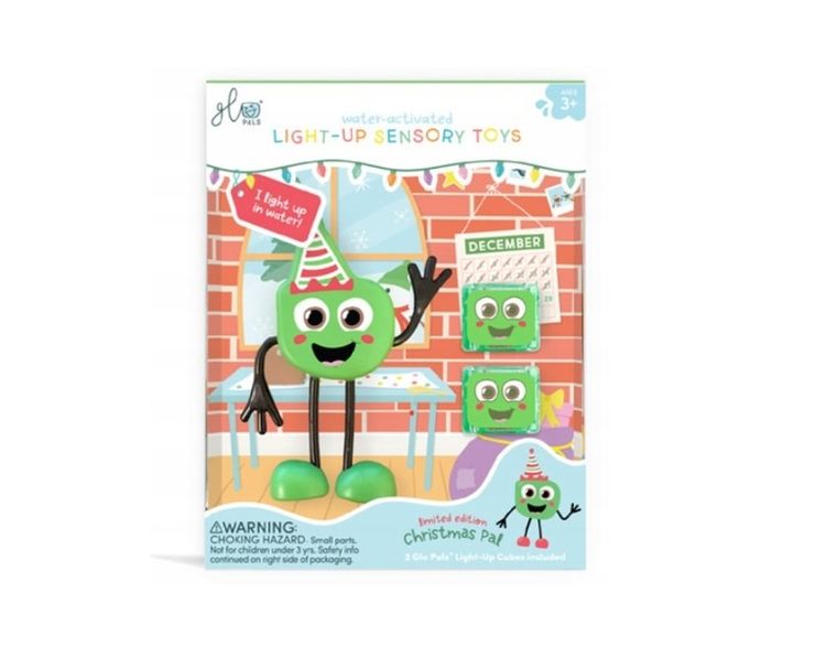 Glo Pals, Postać świąteczna, kostki sensoryczne świecące w wodzie
