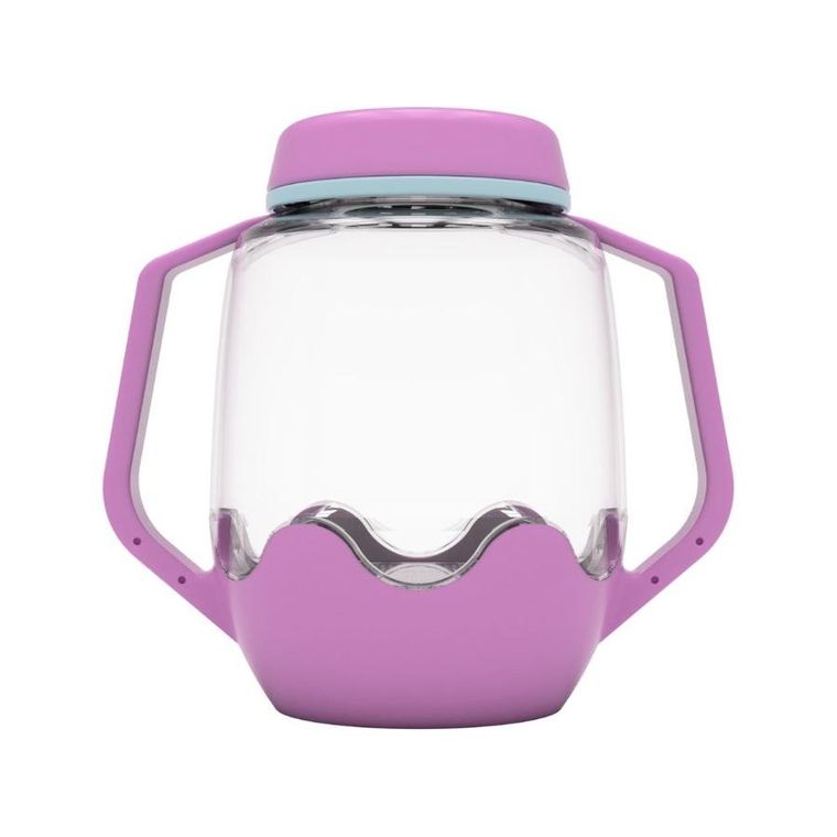 Glo Pals, słoik sensoryczny do napełnienia wodą, fioletowy