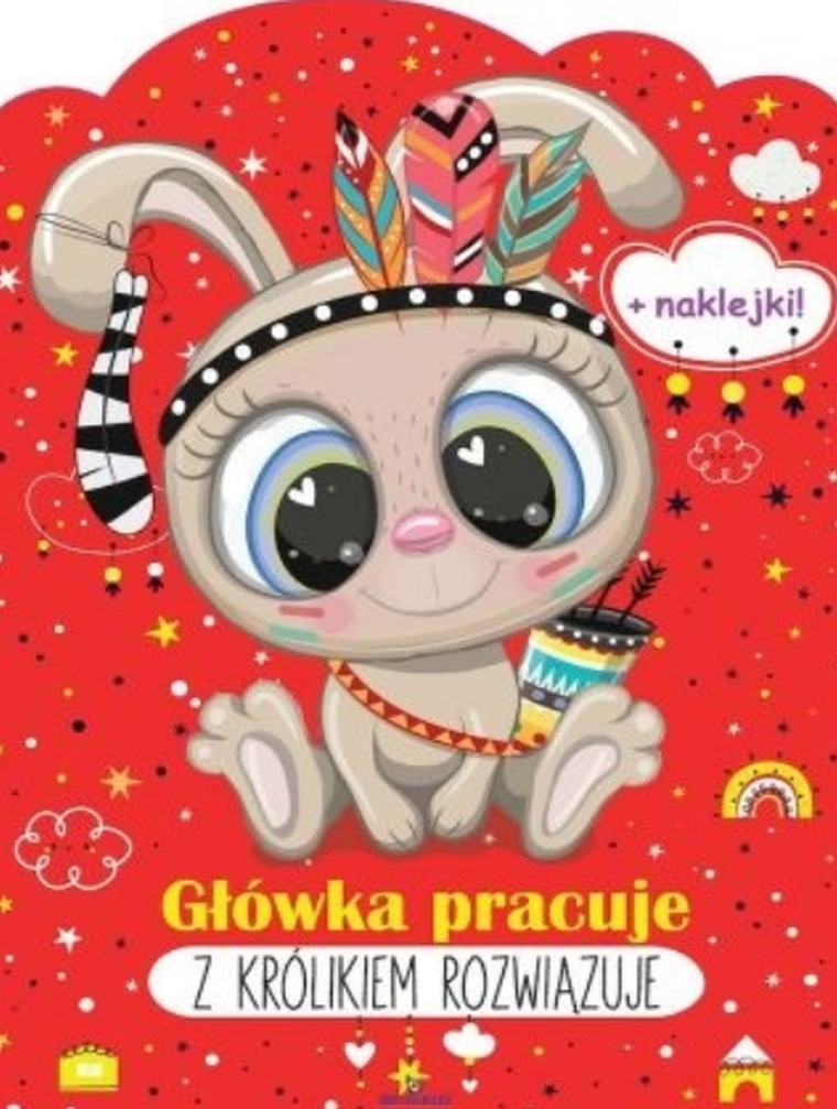 Główka pracuje. Z królikiem rozwiązuje