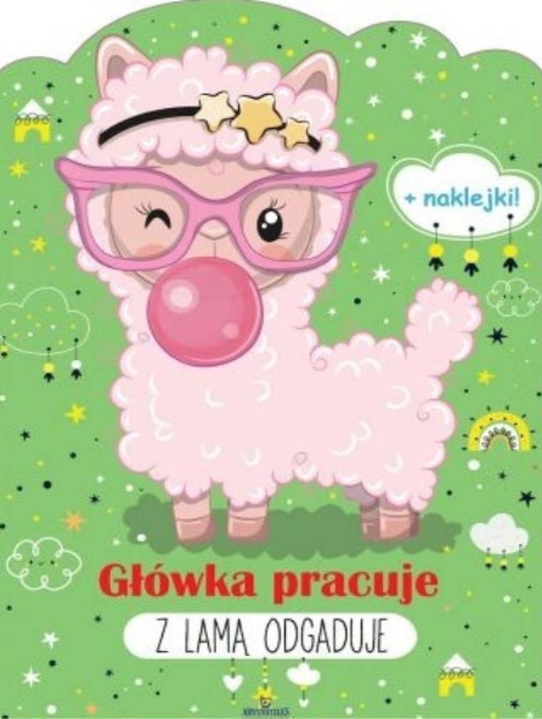 Główka pracuje. Z lamą odgaduje