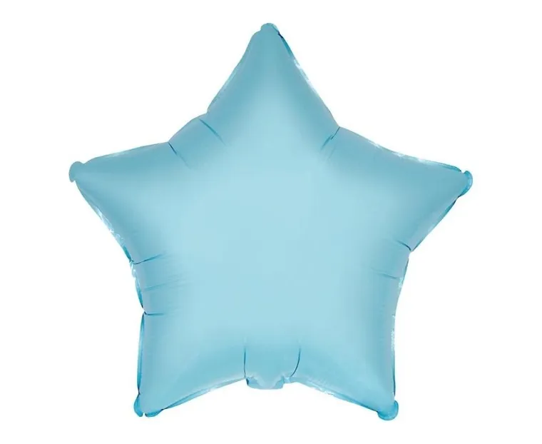 Godan, balon foliowy, gwiazda, niebieska, 46 cm