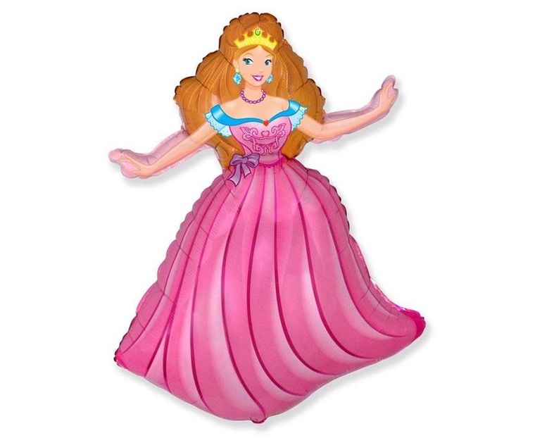 GoDan, balon foliowy, księżniczka, 89 cm