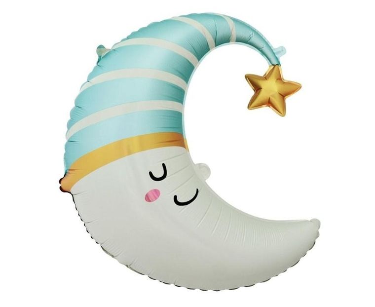 Godan, balon foliowy, Księżyc, 56-68 cm