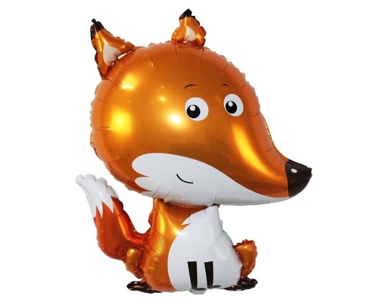 GoDan, balon foliowy, Lis, 62-50 cm