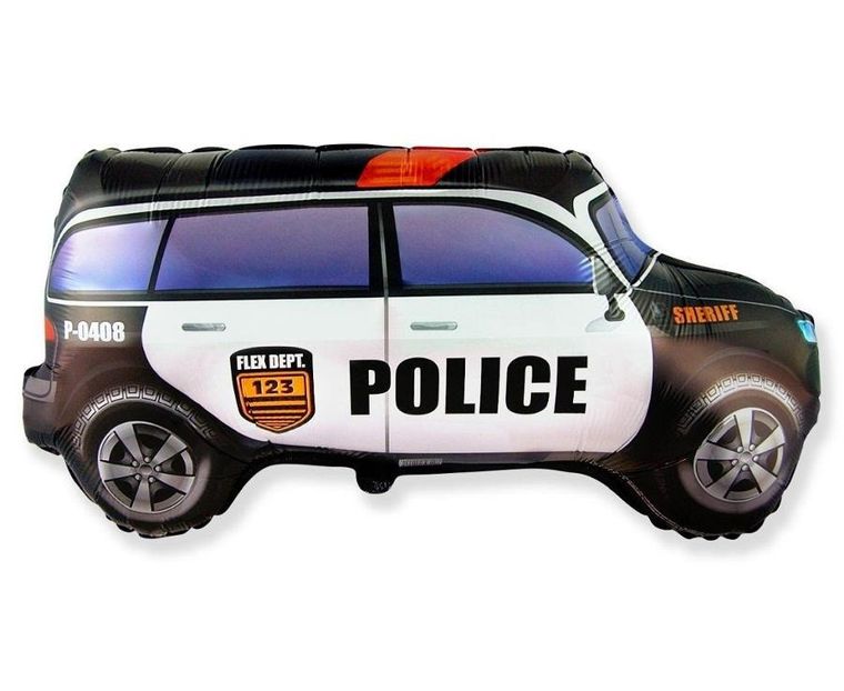 Godan, balon foliowy, policja, 61 cm