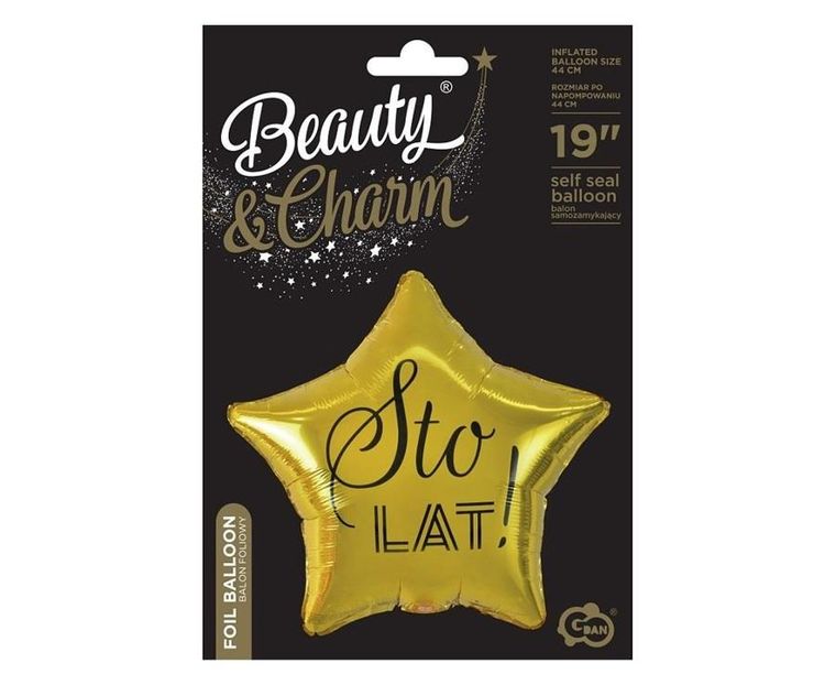 Godan, balon foliowy, Sto Lat, gwiazda złota