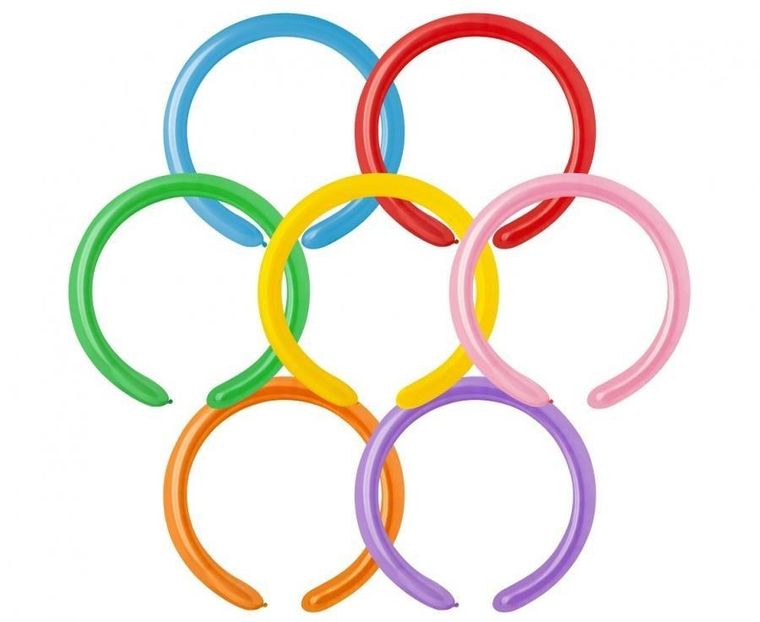 Godan, balon, rurki, 100 szt.