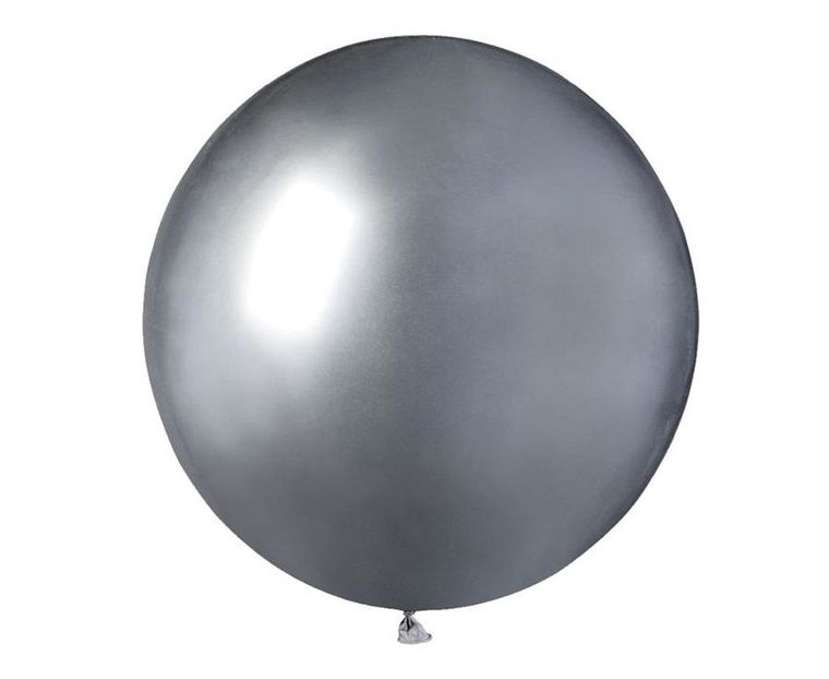 Godan, balony chromowane, srebrne, 48 cm, 25 szt.
