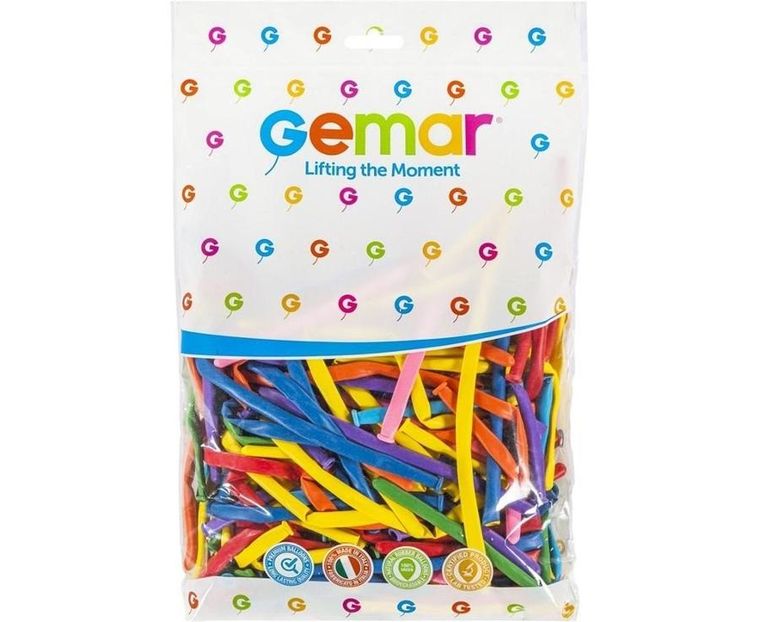 Godan, balony do modelowania, mix kolorów