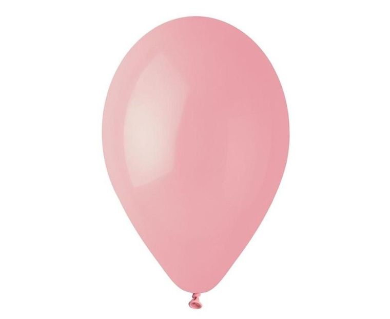 Godan, balony makaroniki, jasnoróżowe, 30 cm, 100 szt.