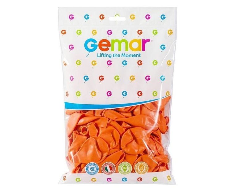 GoDan, balony makaroniki, łososiowe, 30 cm, 100 szt.