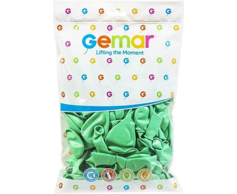 Godan, balony makaroniki, miętowe, 30 cm, 100 szt.