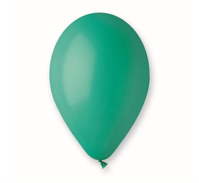 Godan, balony, pastelowe turkusowo-zielone, 25 cm, 100 szt.