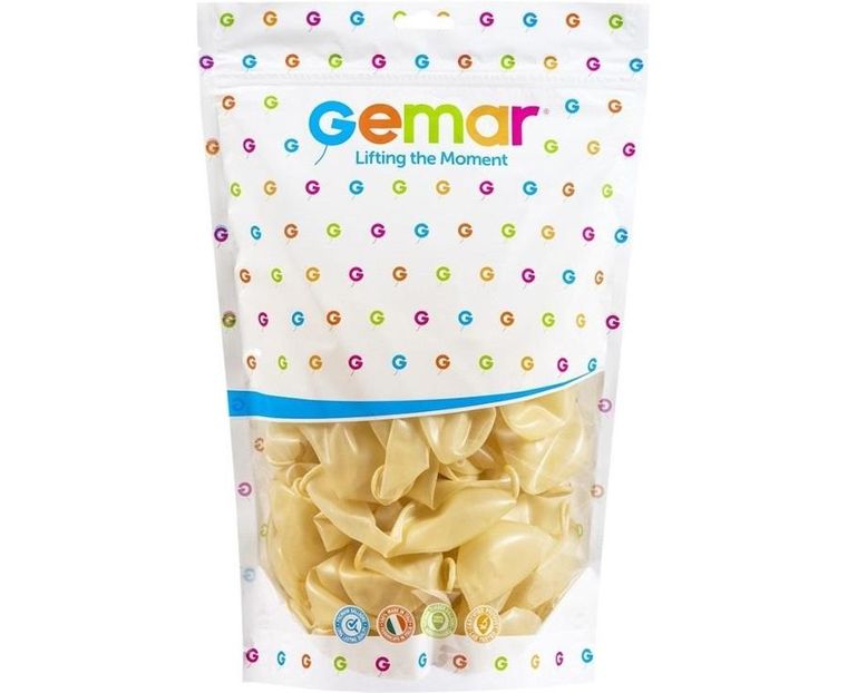 GoDan, balony przeźroczyste, transparentne, 33 cm, 50 szt.