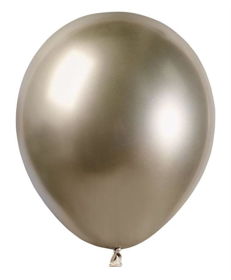 GoDan, balony, shiny, szampańskie, 13 cm, 100 szt.