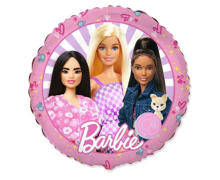 Godan, Barbie, balon foliowy, 46 cm