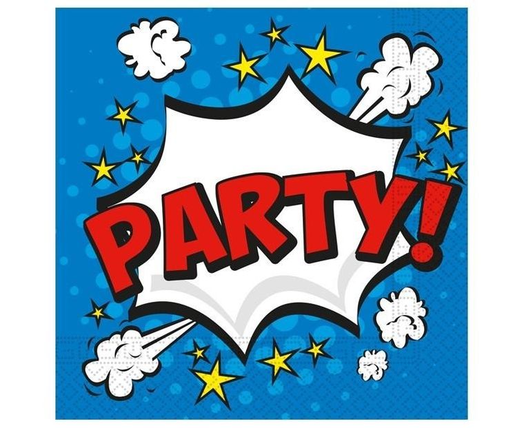 GoDan, Boom Party, serwetki papierowe, 20 szt.