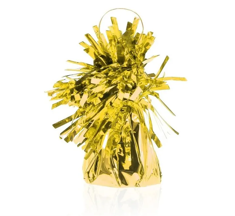 Godan, ciężarek do balonów foliowy, złoty, 145 g, 1 szt.