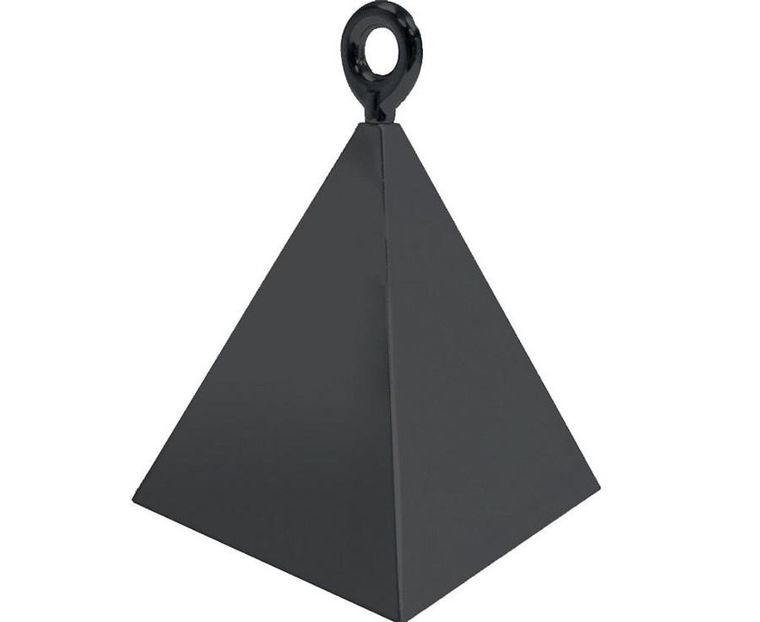 Godan, ciężarek do balonów, piramida, grafitowa, 110g