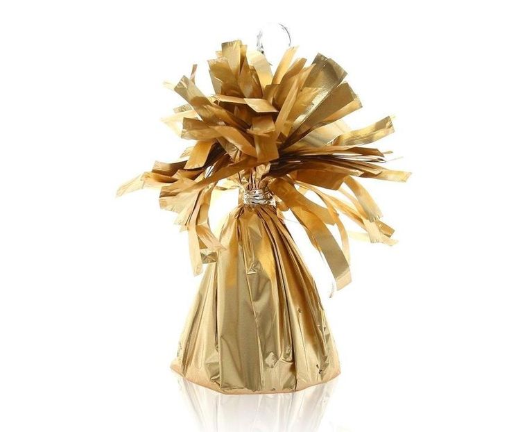 GoDan, ciężarek foliowy do balonów, 145g, szampański