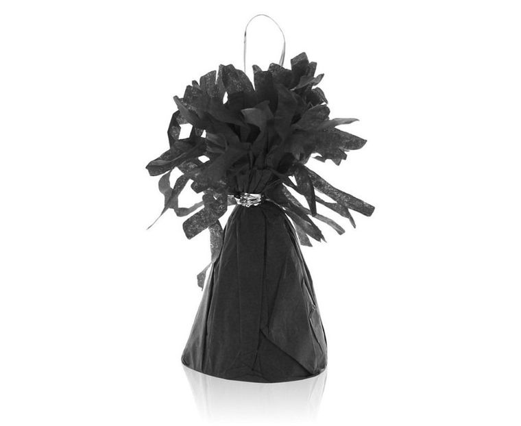 GoDan, ciężarek papierowy do balonów, czarny