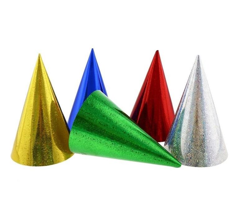 Godan, czapeczki holograficzne, 5 szt.