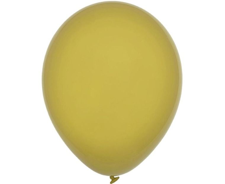 GoDan, Decomex, balony, pastel, Mustard, 25 szt.