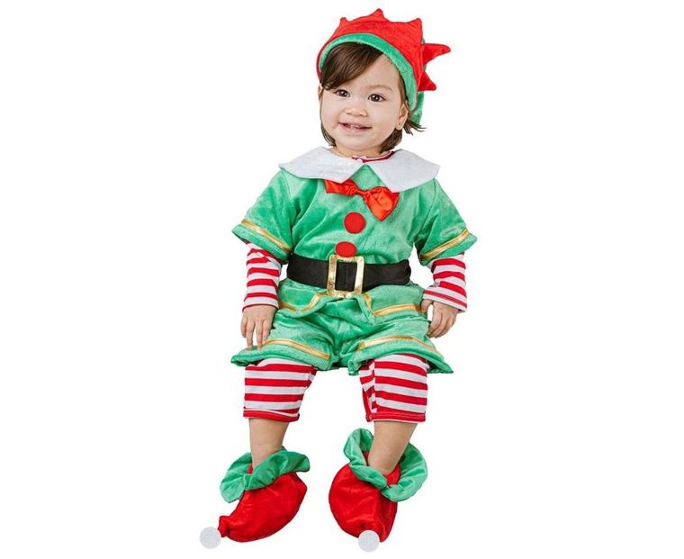 GoDan, Elf, strój dla dzieci, rozmiar 92/104