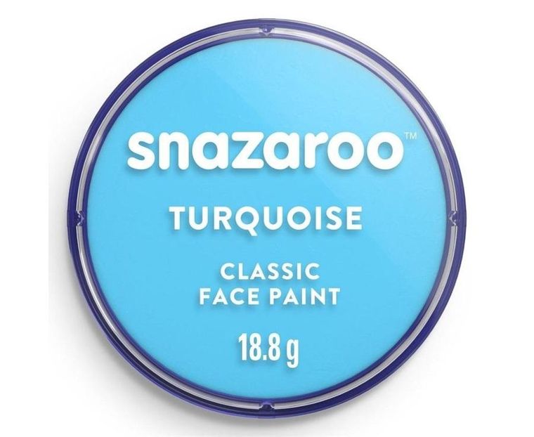 GoDan, farba do malowania twarzy, turkusowa, 18 ml