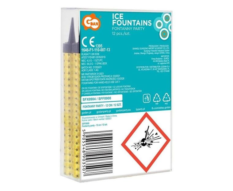 Godan, fontanna tort owa, 12 mm