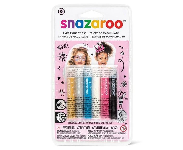 GoDan, Girls, kredki do malowania twarzy, 6 szt.