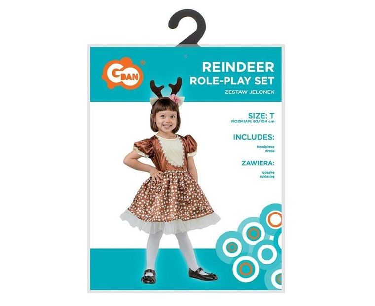 GoDan, Jelonek, strój dla dzieci, rozmiar 92/104 cm