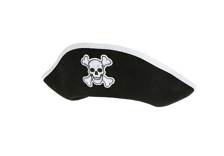 GoDan, kapelusz Pirata, białe obszycia, rozmiar L