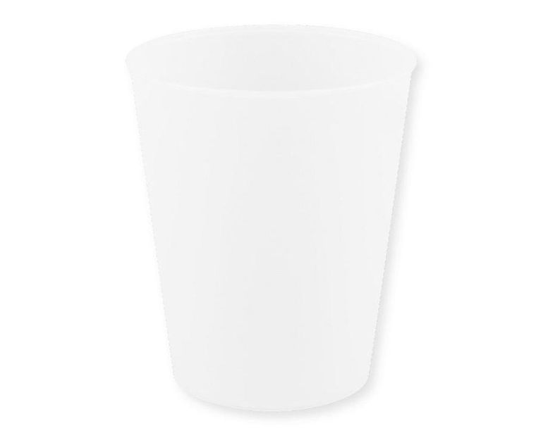 GoDan, kubek plastikowy, biały, 250 ml, 1 szt.