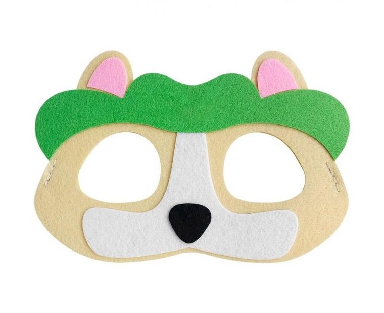 GoDan, maska filcowa, Psia Brygada, tropiciel, 18-12 cm