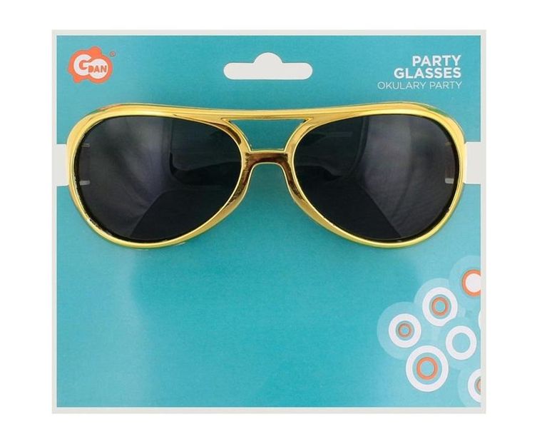 GoDan, okulary z baczkami, Elvis