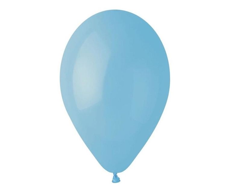 GoDan, Pastel, balony, niebieskie, delikatne, 100 szt.