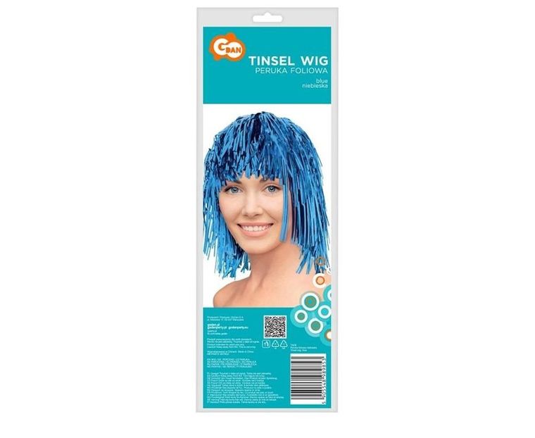 Godan, Peruka foliowa, niebieska