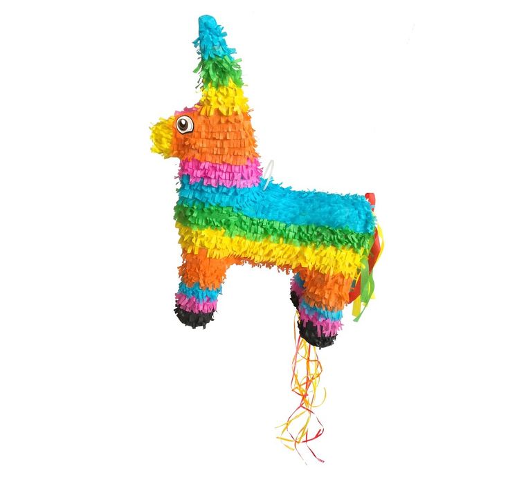GoDan, piniata, tęczowy konik, 39-13-55 cm