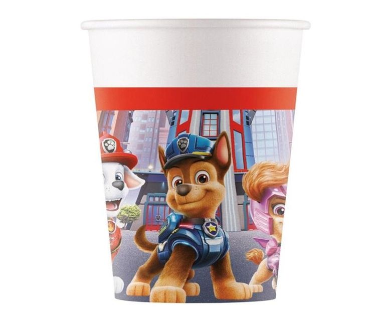 GoDan, Psi Patrol, kubeczki papierowe, 200 ml, 8 szt.