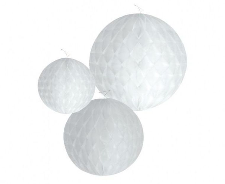 GoDan, rozety dekoracyjne, 3 kule, ślubne