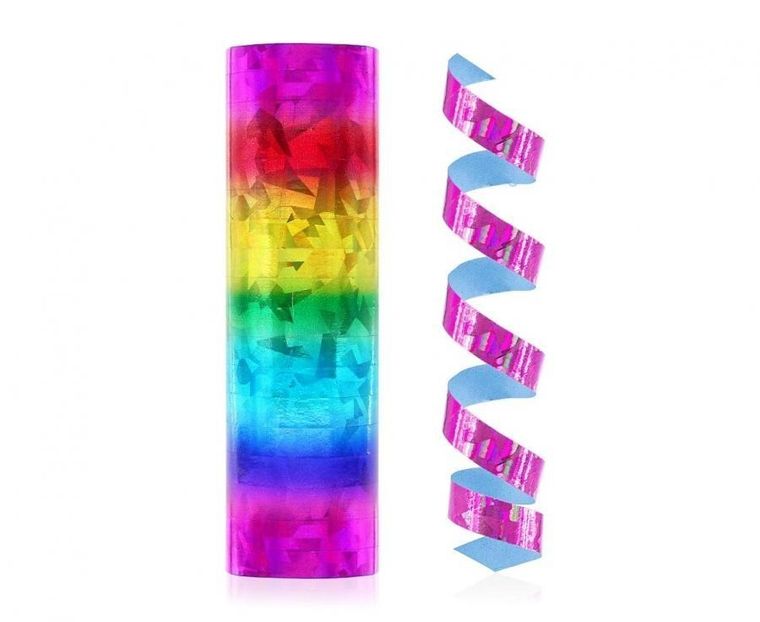 Godan, serpentyna, holograficzna tęcza, 4m