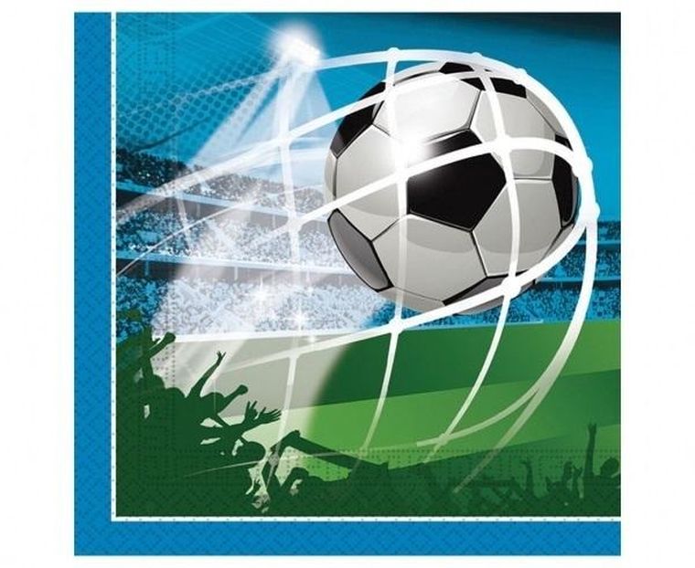GoDan, serwetki papierowe, Soccer Fans, 33-33 cm, 20 szt.