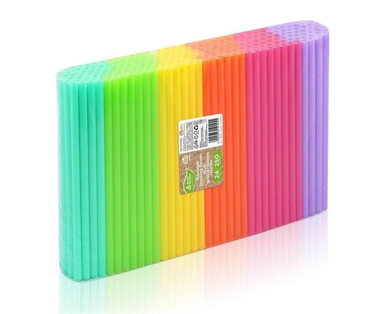 Godan, słomki wielokrotnego użytku, 9-240mm, 250 szt.