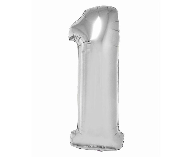 Godan, Smart, balon foliowy, cyfra 1, 76 cm