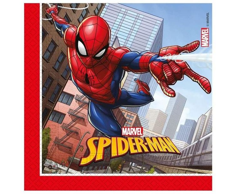 GoDan, Spider-man, serwetki papierowe, 33-33 cm, 20 szt.